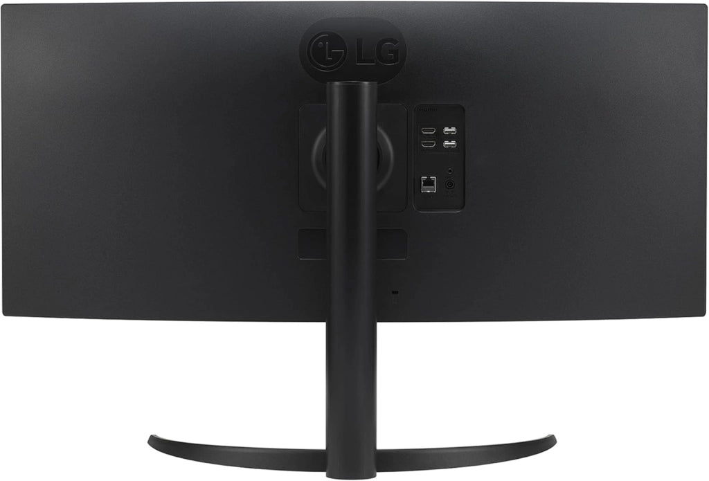 34SR65QC Monitor Smart 34" 21:9 Curvo WQHD (3440x1440) HDR, webOS con app di streaming, Wi-Fi, LAN, Bluetooth, AirPlay, Screen Share, Speaker Stereo 14W, 2x HDMI, 2x USB, 100Hz, Telecomando, Nero