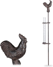 Misuratore di pioggia per giardino decorativo 17cm - Metallo bronzo