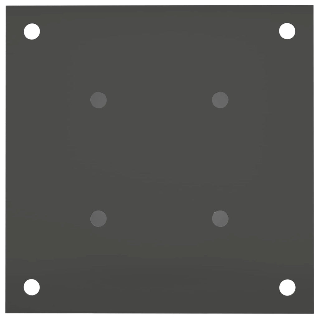 Ancora rotonda per terreno 4 pcs Antracite 18 x 18 x15 cm