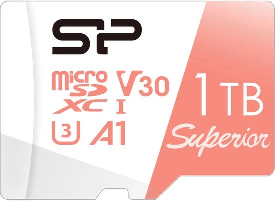 Micro SD Card UHS-I U3 V30 4K A1 1TB Inclusivo Adattatore SD