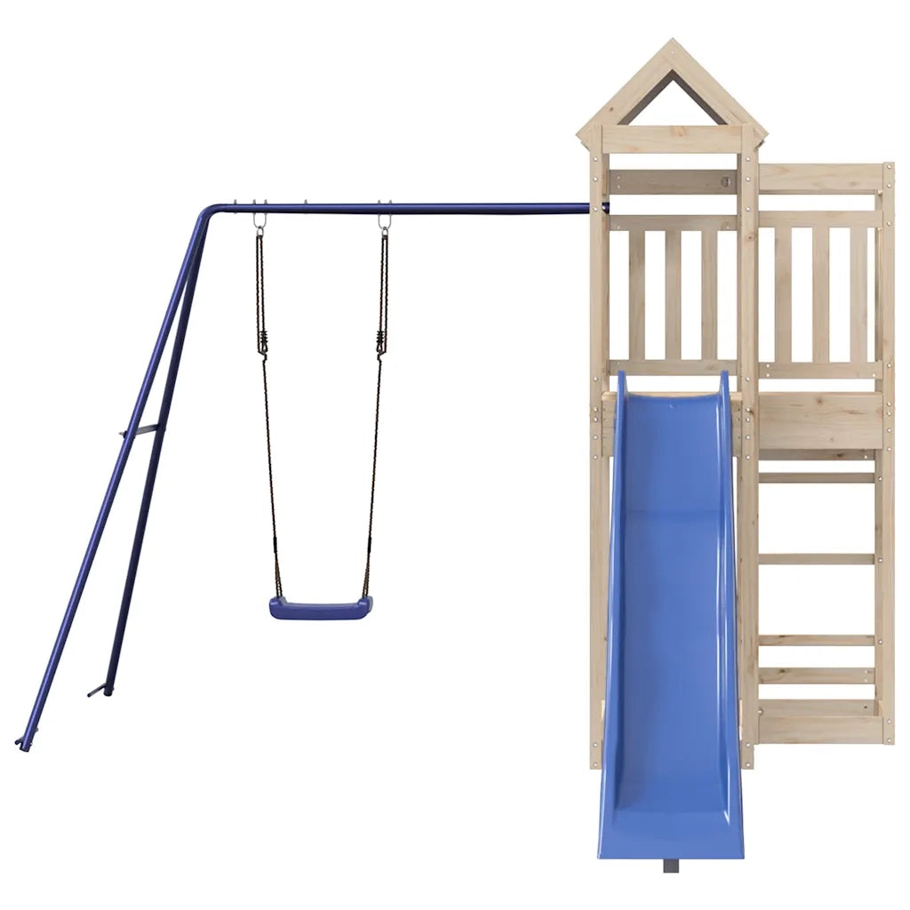 Set da Gioco da Esterno in Legno Massello di Pino 3278998
