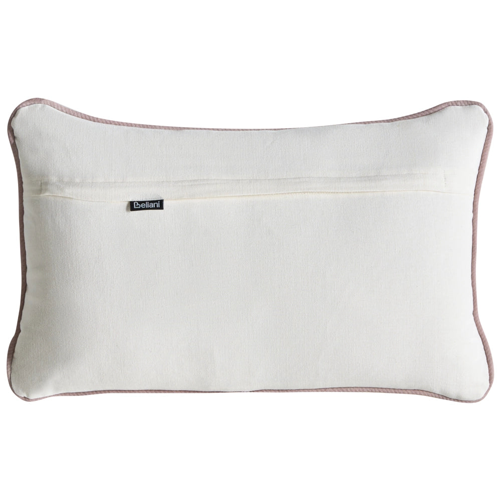 Set di 3 cuscini decorativi in tessuto di cotone rosa 45/30 x 45/50 cm Cuscino decorativo