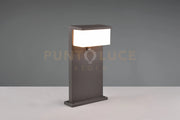 NESTOS PALO DA ESTERNO FUSIONE ALLUMINIO ANTRACITE A LED13W 1300lm, 3000K  CON SENSORE H. 45CM IP54