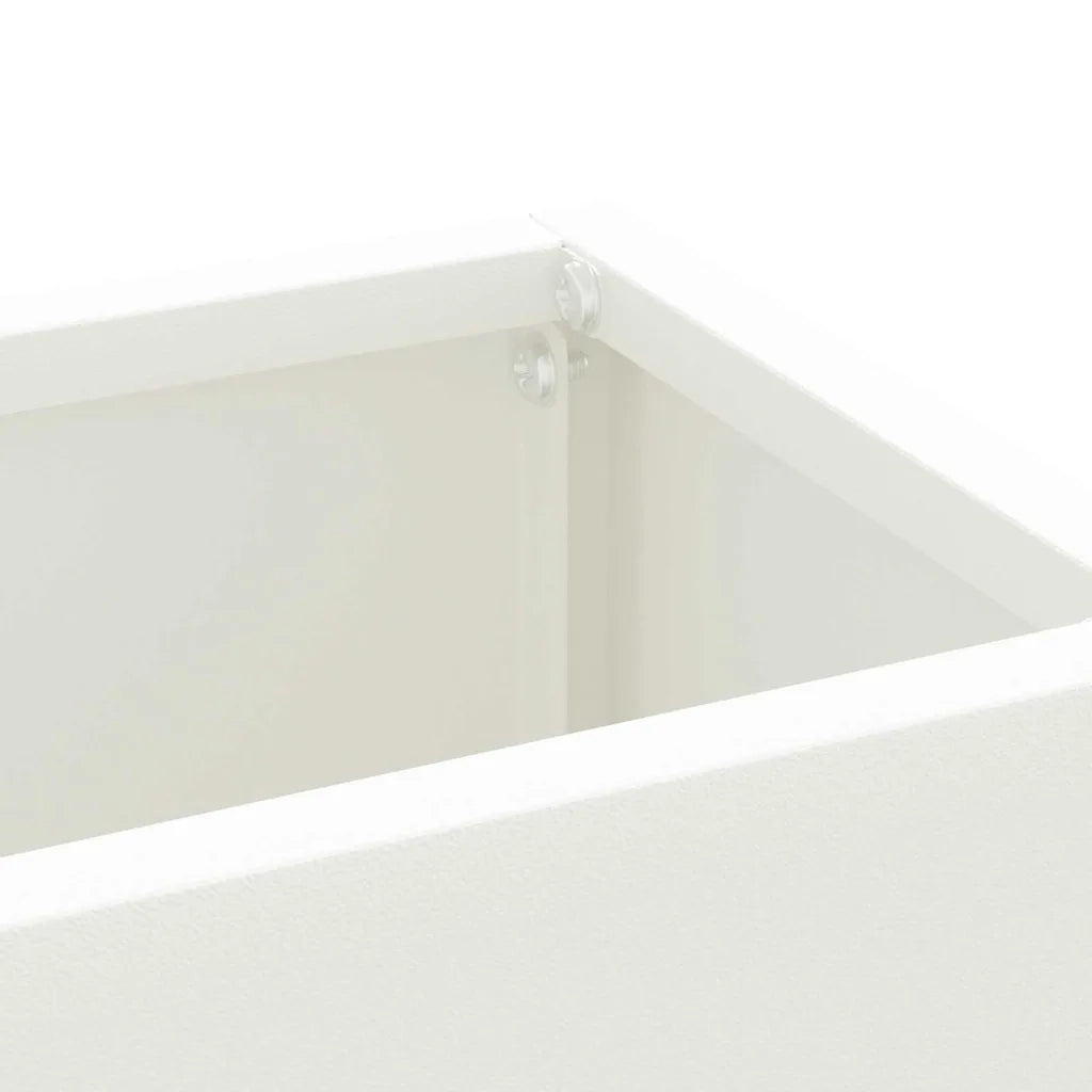 Supporto per Ombrellone Bianco 28 x 12 x 41 cm Acciaio CFW6155971