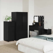 Armadio Nero 40 x 48 x 105 cm Legno multistrato 888898