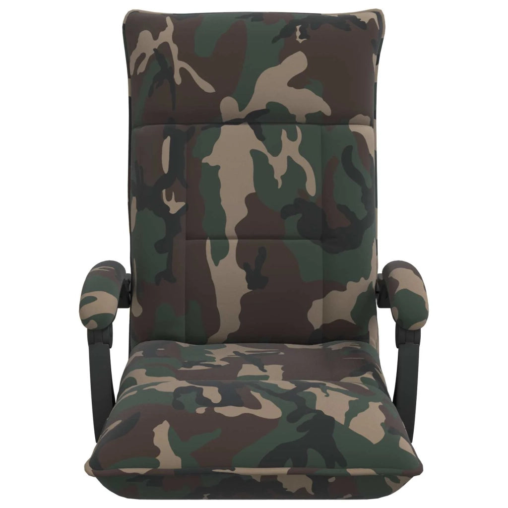 Sedia da Pavimento Verde militare 66 x 66 x 80 cm Tessuto 42028201
