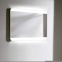 Specchio con Lampada a LED in 90x2,5x60cm TFT Rob Trasparente
