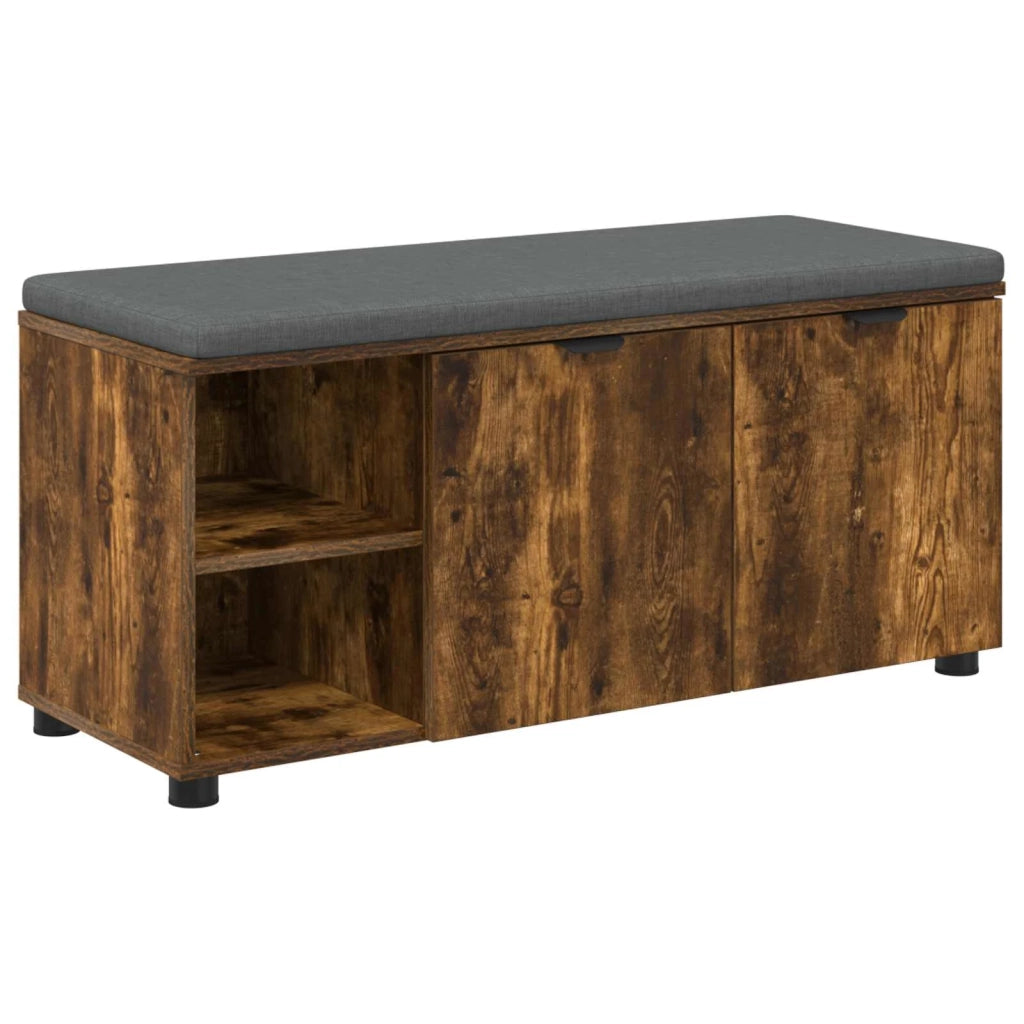 Panca per ingresso Quercia Affumicata 100 x 38 x 46 cm 891516