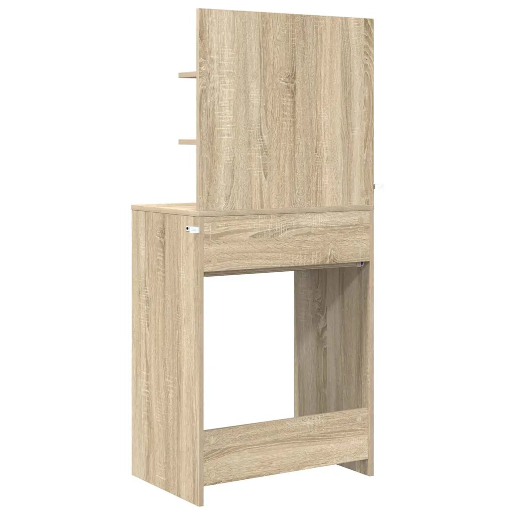 Tavoli da Trucco per Camera da Letto con cassetto Rovere Sonoma