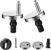 Viti per Porta WC - 2 Pezzi Fissaggio per Coperchio WC - Accessori per Porte WC - Pezzi di Ricambio per Porte WC - Ricambi di Emergenza