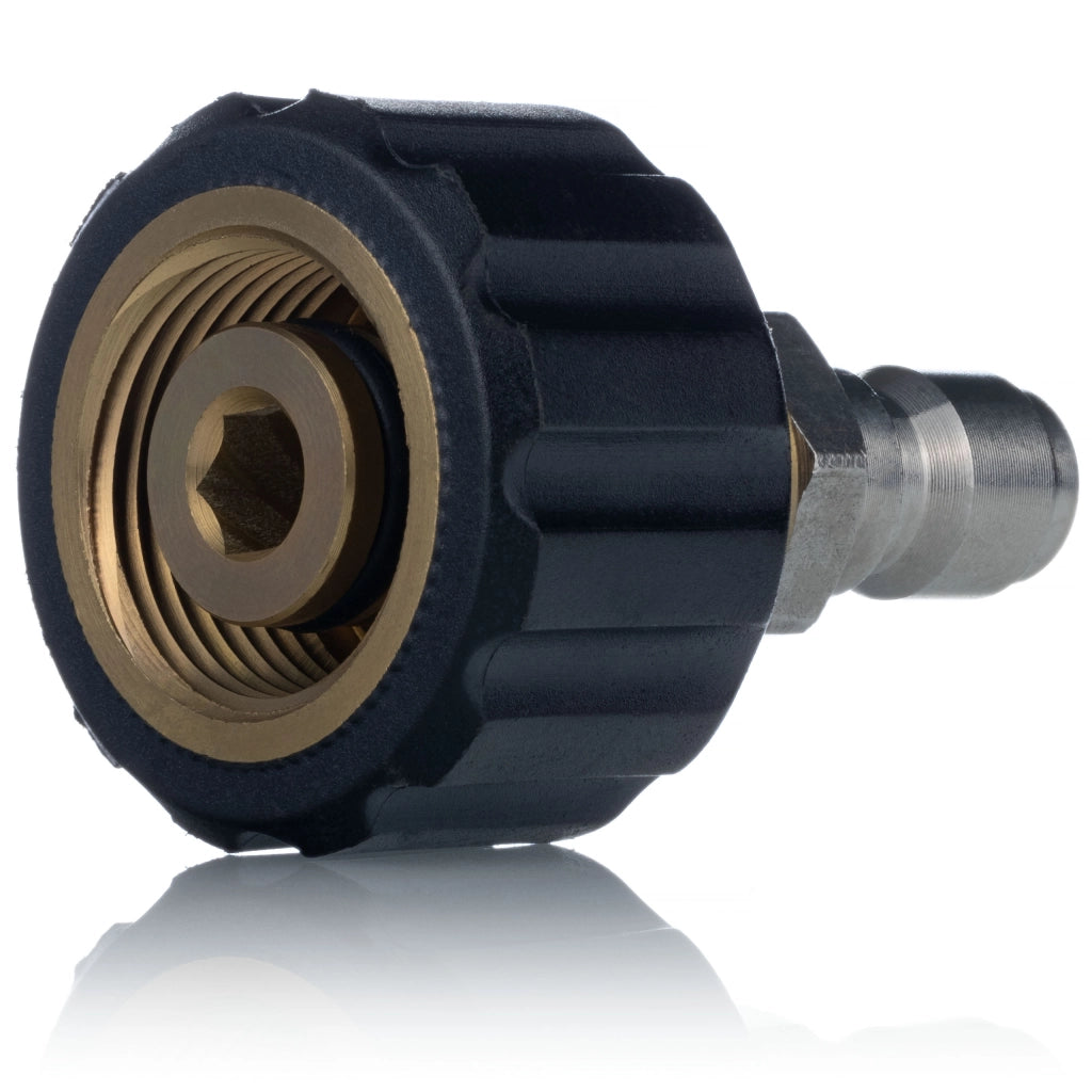 Connettore Rapido per Idropulitrici compatibile con Kärcher HD HDS – Filettatura M22x1,5mm, Diametro 14mm