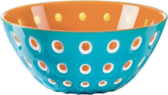 Bowl Murrine Ø20 x h9 cm Arancione - Grande Scala per Insalate e Desserti