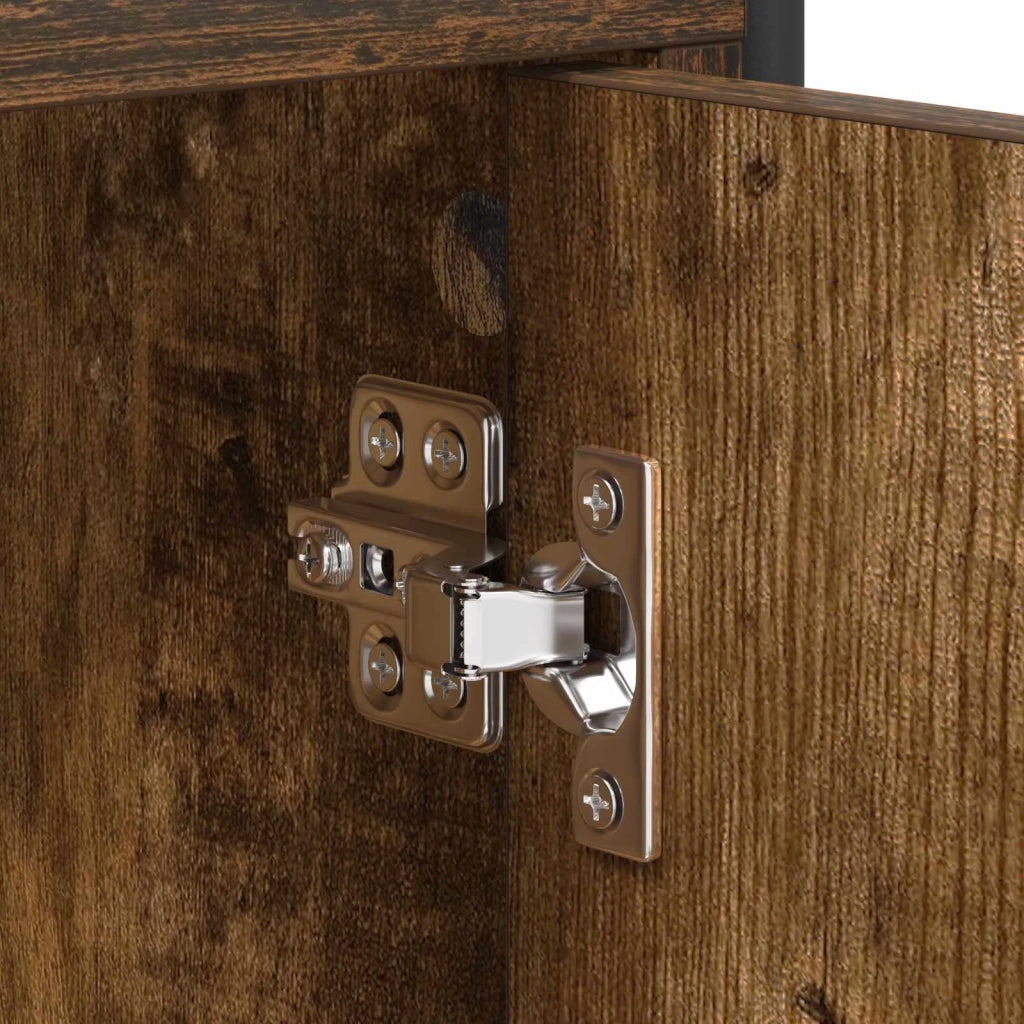 Credenza Rovere Fumo 68 x 35 x 75 cm Legno ingegnerizzato 8007980