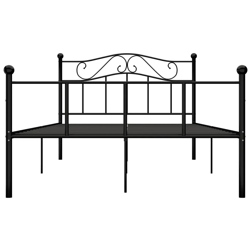 Giroletto Nero in Metallo 160x200 cm cod mxl 57182