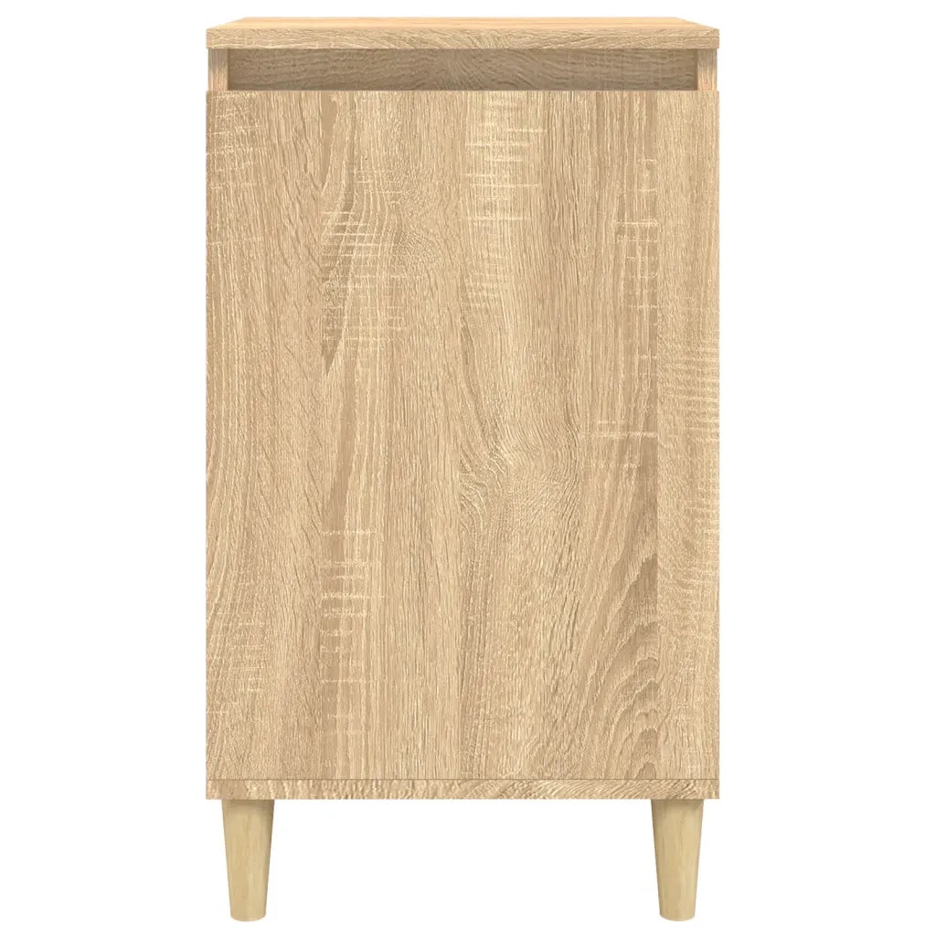 Comodini 2 pz Rovere Sonoma 40x35x70 cm in Legno Multistrato