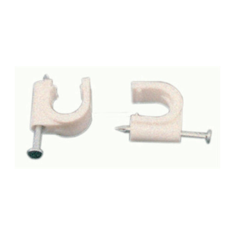 SC FISSACAVI C/CHIODI  8 MM DA 24 PZ*- ELECTRALINE 3PMARK- 10,0 pz