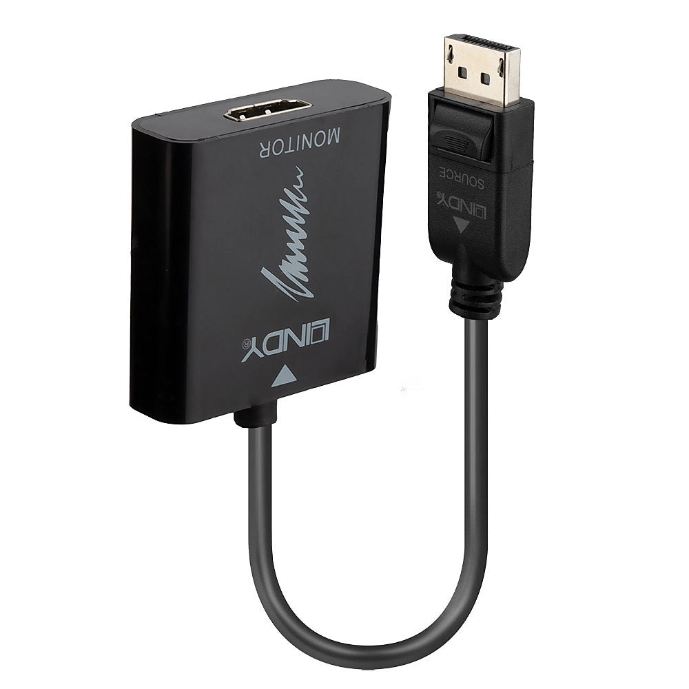Lindy 41068 cavo e adattatore video 1,5 m displayport hdmi tipo a (standard) nero
