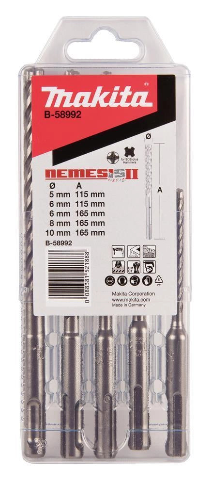 Makita B-58992 punta per trapano 5 pz