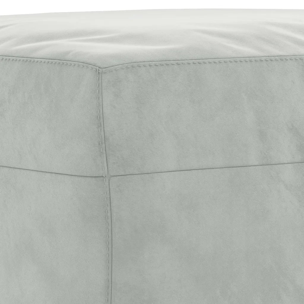 Set di Divani 3 pz con Cuscini Grigio Chiaro in Velluto 3201730