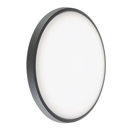 Plafoniera Tonda a LED da Interno 28W 4000K Grigia