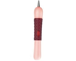Pittura a Diamanti Penna Elettrica - Aspirante - Con Aspirante - Minore Rumore - Ricaricabile tramite USB-C - Per Diamanti Sferici e Quadrati - Rosa