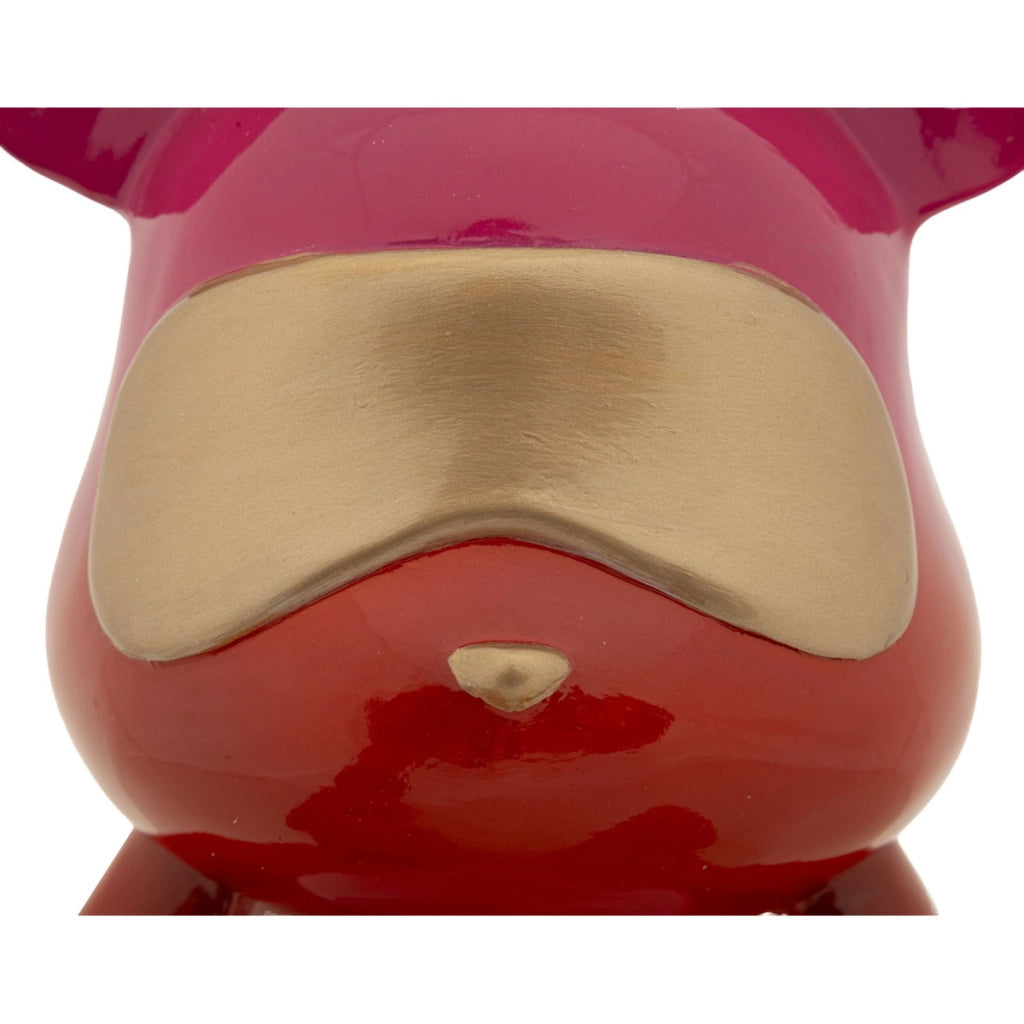 Scultura Orsacchiotto, Multicolore, Poliresina, 21,5x20,5x32 cm