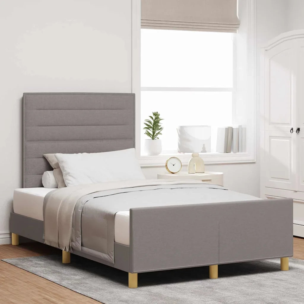 Struttura del letto con testiera Talpa 120 x 200 cm Tessuto 3344645