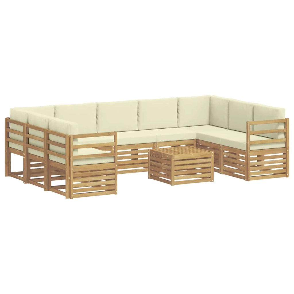 Set divani Legno di Acacia Massello