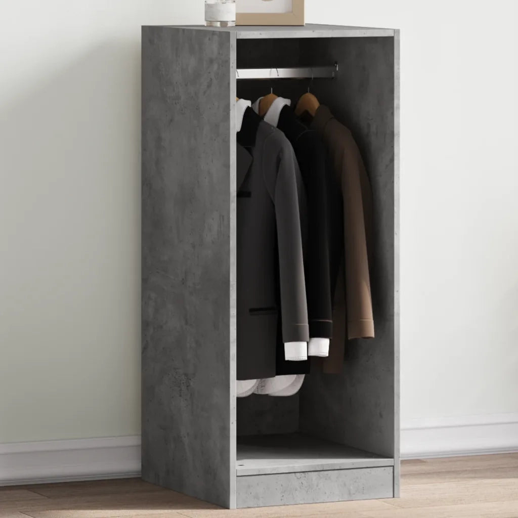 Armadio Grigio Cemento 48x41x102 cm in Legno Multistrato CFW5519391