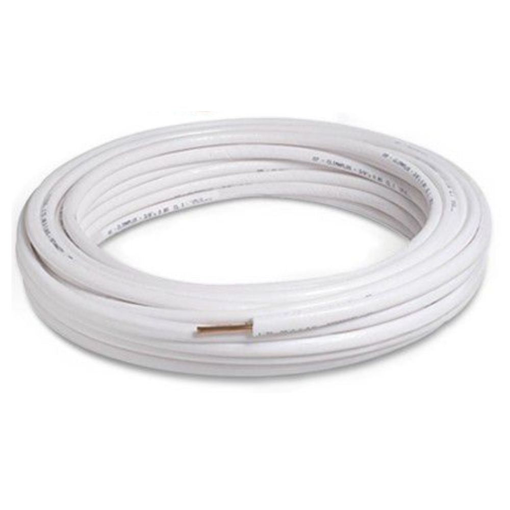 Tubo rame condizionamento climatizzazione 1/4x0,8 rotolo metri 50 r407 r410 r32