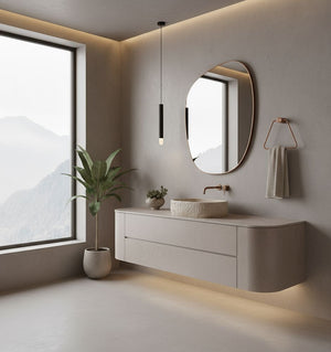 Portasciugamano Da Bagno Tomi 5810 Brush Copper