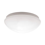 Kanlux Pires Eco plafoniera rotonda bianca 28cm E27 IP44