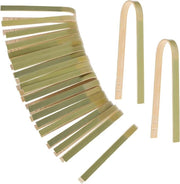 20 pezzi di spazzola in legno da un tempo mini spazzola a bambù naturale spazzola per toast 4 pollici - spazzola per cibo per pane, sottaceti, accessori per tè