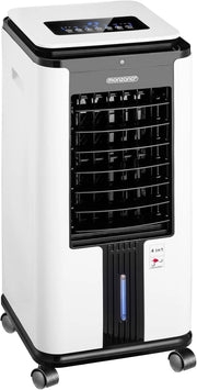 ® Climatizzatore 4in1 Telecomandato 7 L Serbatoio Condizionatore d'aria Ionizzatore Timer Umidificatore Mobile