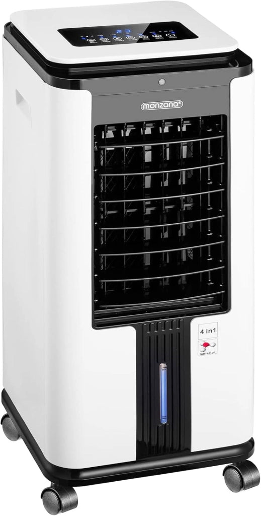 ® Climatizzatore 4in1 Telecomandato 7 L Serbatoio Condizionatore d'aria Ionizzatore Timer Umidificatore Mobile