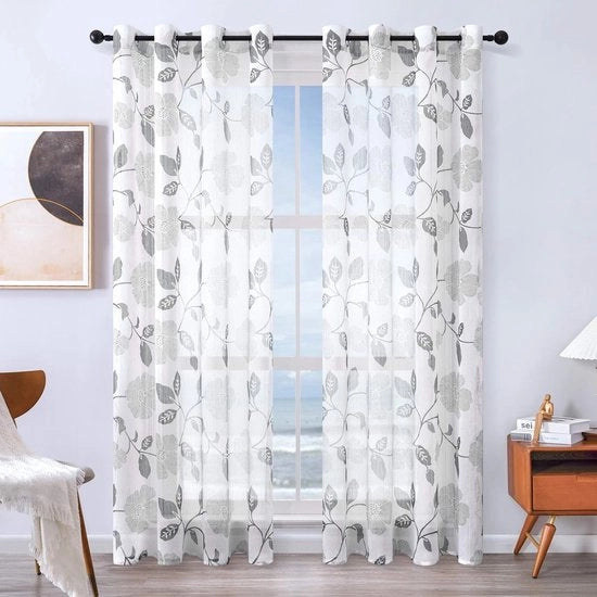 Vetrata – sostenibile – vetrata di lusso per camera da letto soggiorno sala da pranzo - vetrata di alta qualità voile – vetrata tenda