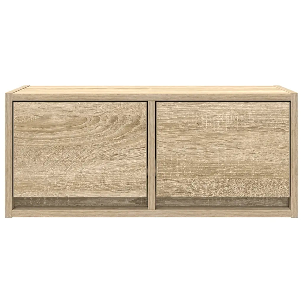 Mobili TV 2 pz Rovere Sonoma 60x31x25,5 cm in Legno Multistrato