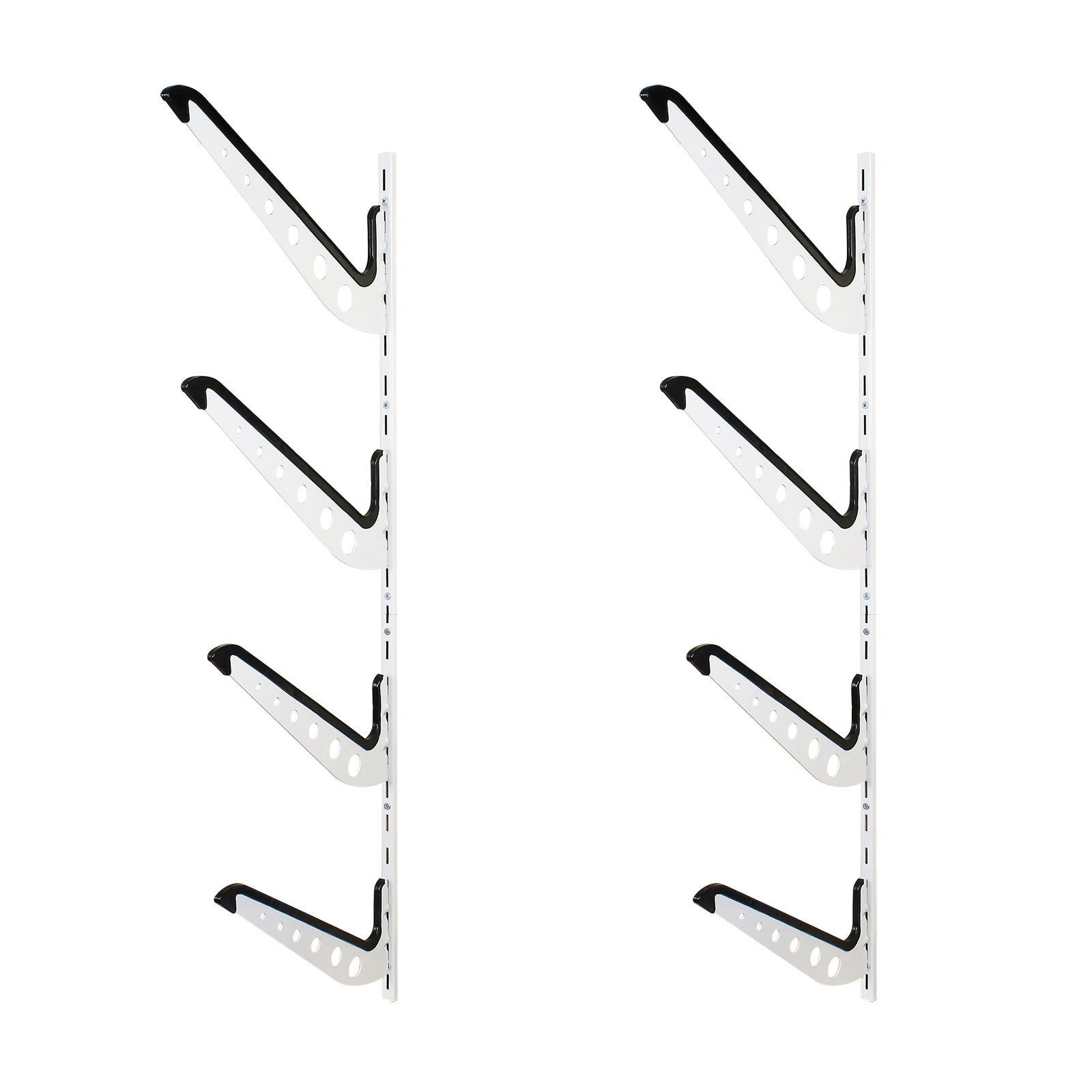 Supporto universale a muro 4 ganci per tavola da surf snowboard wakeboard sci skateboard longboard