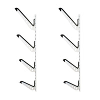 Supporto universale a muro 4 ganci per tavola da surf snowboard wakeboard sci skateboard longboard