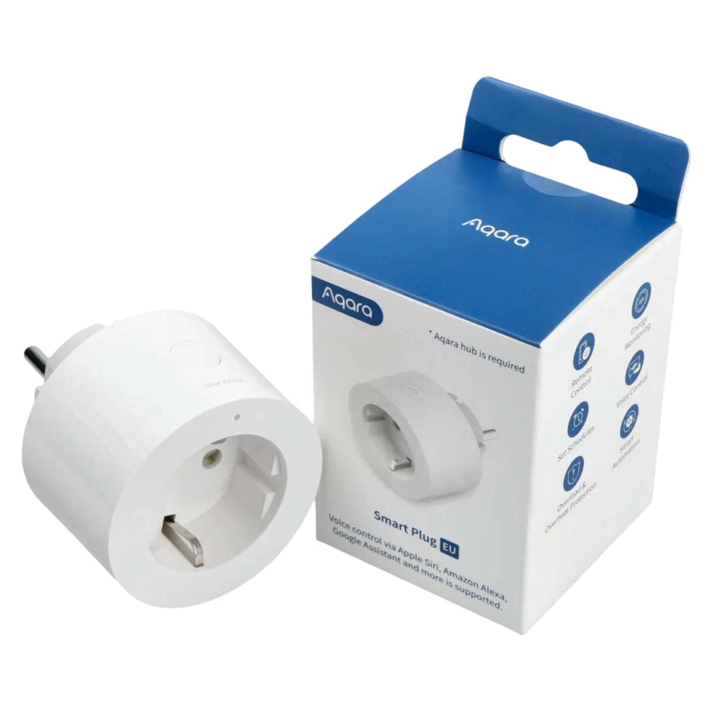 Presa di corrente intelligente Modello SP-EUC01 compatibile con il protocollo Zigbee 3.0 Bianco Aqara