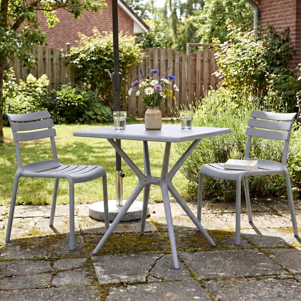 Set di mobili da giardino Vela con 2 sedie 4