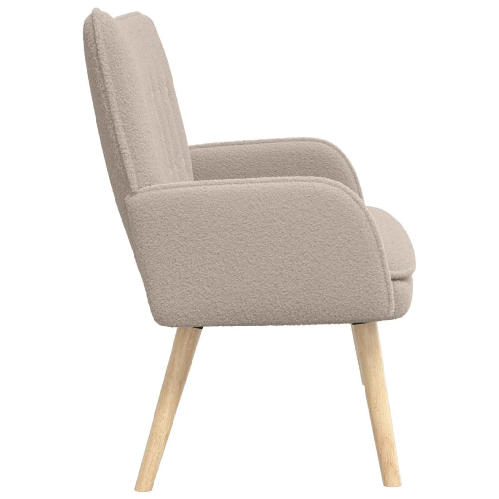 Divano a 2 Posti Grigio Chiaro 115 x 61 x 87 cm Bouclé 42028923