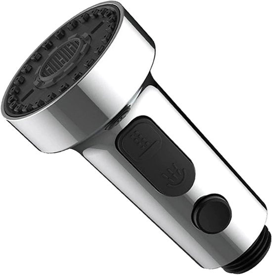 Sostitutiva di Rubinetto da Cucina con Testa di Spruzzo - 3 Modalità - Doccia Manuale - Cucina Bagno - Vasca - G1/2".