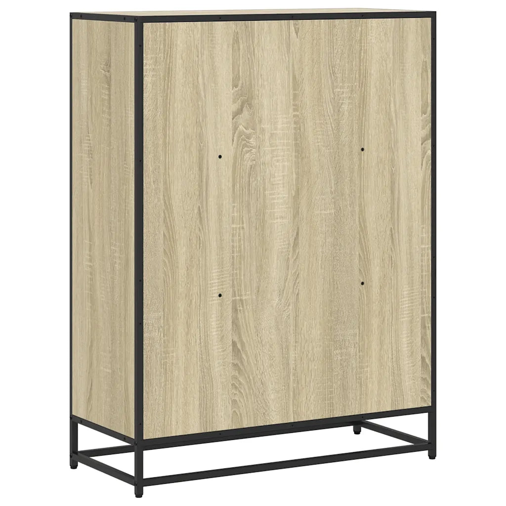 Libreria Rovere Sonoma 80,5x35x107,5 cm in Legno Multistrato