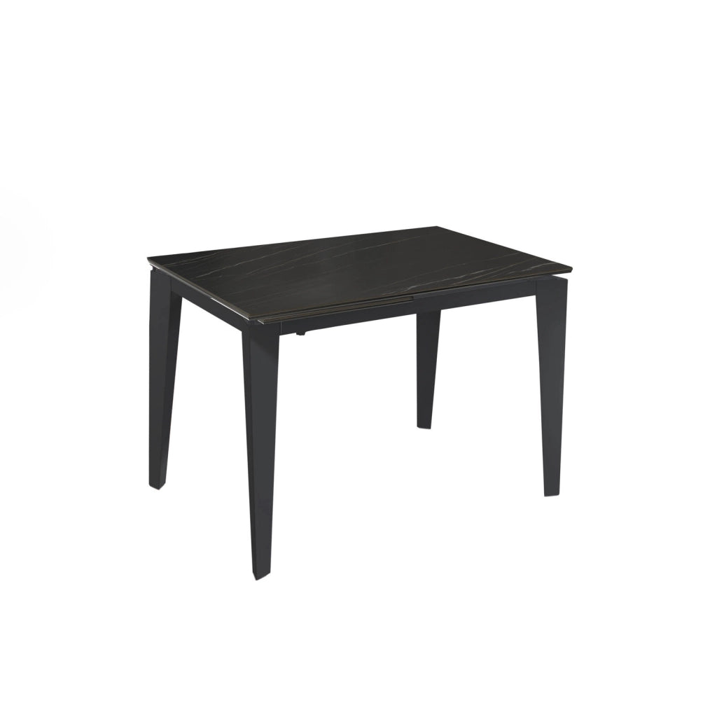 Tavolo allungabile con top in ceramica 120/170x80 cm