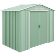 Casetta da Giardino ¨C zephmum ¨C Verde Chiaro Acciaio 2.5 m2