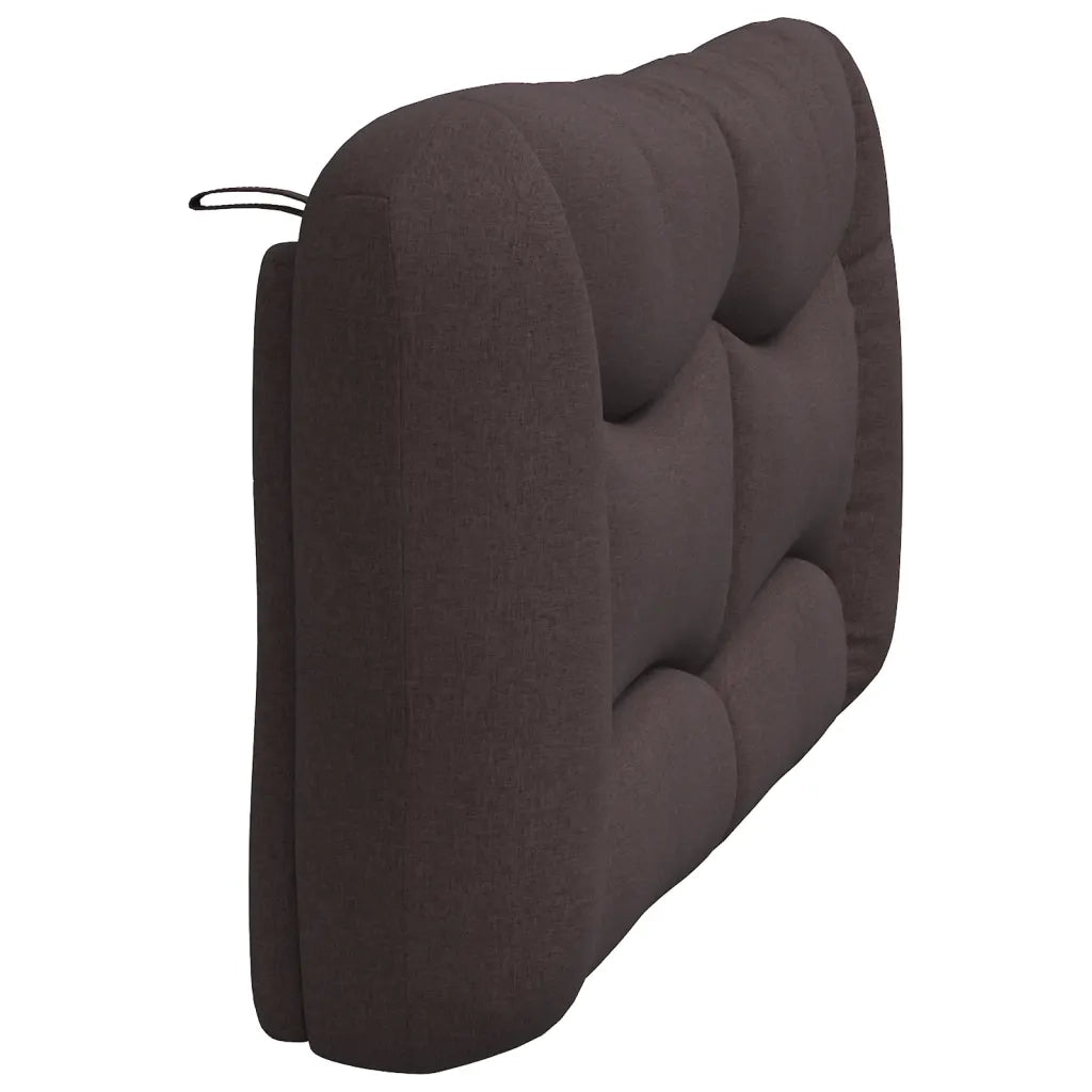 Cuscino Testiera Hvar Marrone Scuro 160 cm in Tessuto 374591
