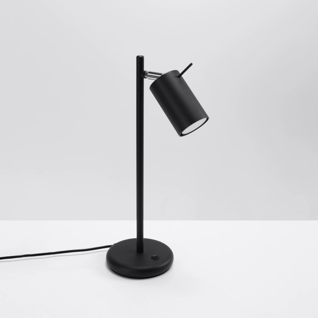 Lampada da scrivania moderna nera Pure Lume TORQUE GU10