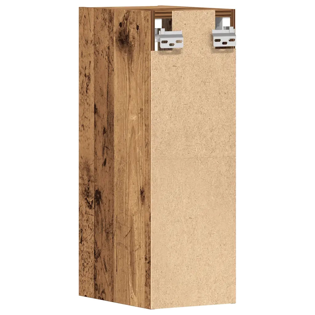 vidaXL Mobile Pensile “Riga” Legno Antico 20x29,5x60 cm