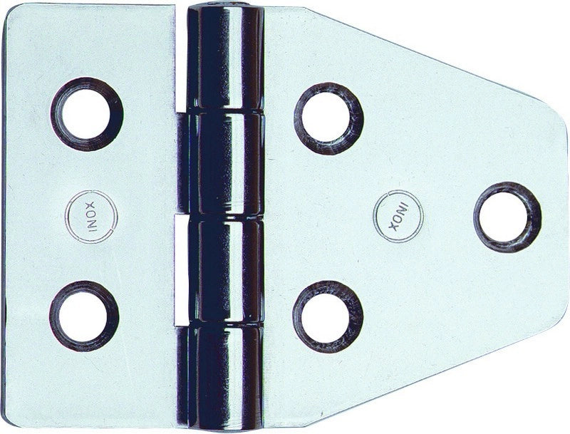 CERNIERA INOX NAUTICA ART.852IN MM.40HX55 PERNO FISSO 12 PZ.